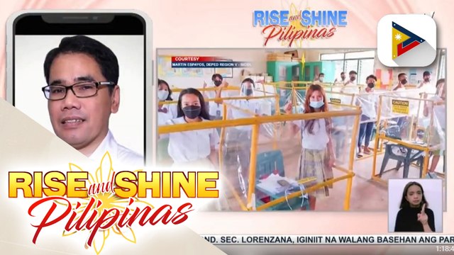 Unang araw ng limited face-to-face classes, naging matagumpay ayon sa DepEd