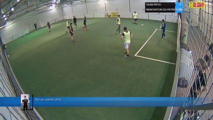 But de valentin (5-9) - TEAM PATIO Vs RENOVATION DU PATRIMOINE - 15/11/21 19:00 - LIGUE 1