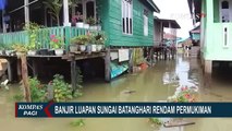 Banjir Luapan Sungai Batanghari Rendam Permukiman Warga