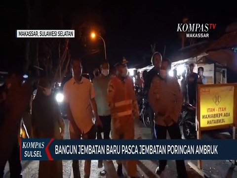 Bangun Jembatan Baru Pasca Jembatan Poringan Ambruk