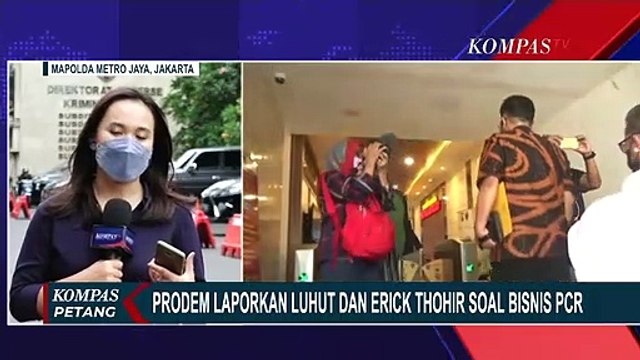 ProDem Laporkan Luhut dan Erick Thohir ke Polisi Terkait Dugaan Bisnis PCR