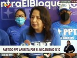 PPT adoptará la estrategia del 1x10 para las próximas elecciones del 21 de noviembre