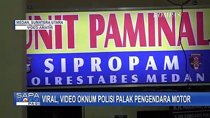 Polisi Hampir Diamuk Warga Akibat Palak Pengendara Sepeda Motor
