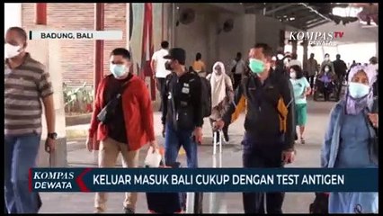Keluar Masuk Bali Dengan Tes Antigen