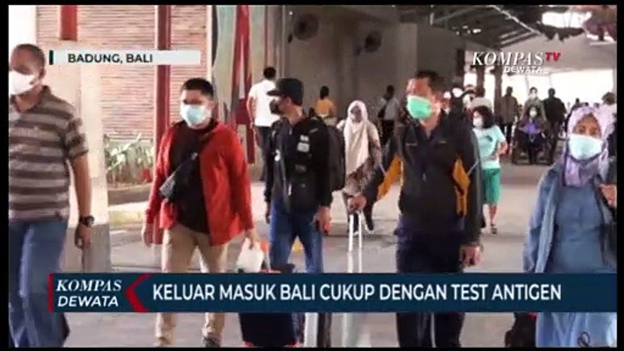 Keluar Masuk Bali Dengan Tes Antigen