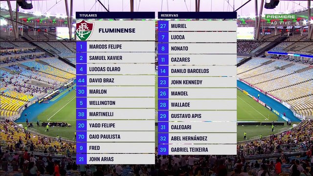 Fluminense x Palmeiras (Campeonato Brasileiro 2021 32ª rodada) 1° tempo
