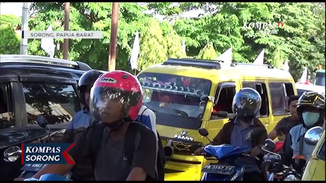 Terobos Lampu Merah Masuk Dalam Operasi Zebra Mansinam Di Sorong