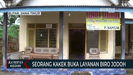 Viral! Kisah Seorang Kakek Di Blitar Buka Layanan Biro Jodoh