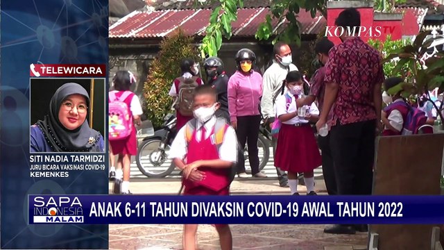 BPOM Berikan Lampu Hijau Vaksinasi Covid-19 untuk Anak Usia 6-11 Tahun