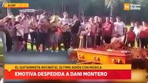 Emotiva despedida a Dani Montero