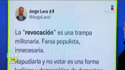 La consulta de revocación de mandato divide a las redes sociales