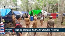 Tak Hanya Ngungsi di Hutan, Seorang Ibu Terpaksa Melahirkan di Atas Sampan