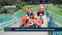 BPBD Latih Para Relawan Hadapi Bencana