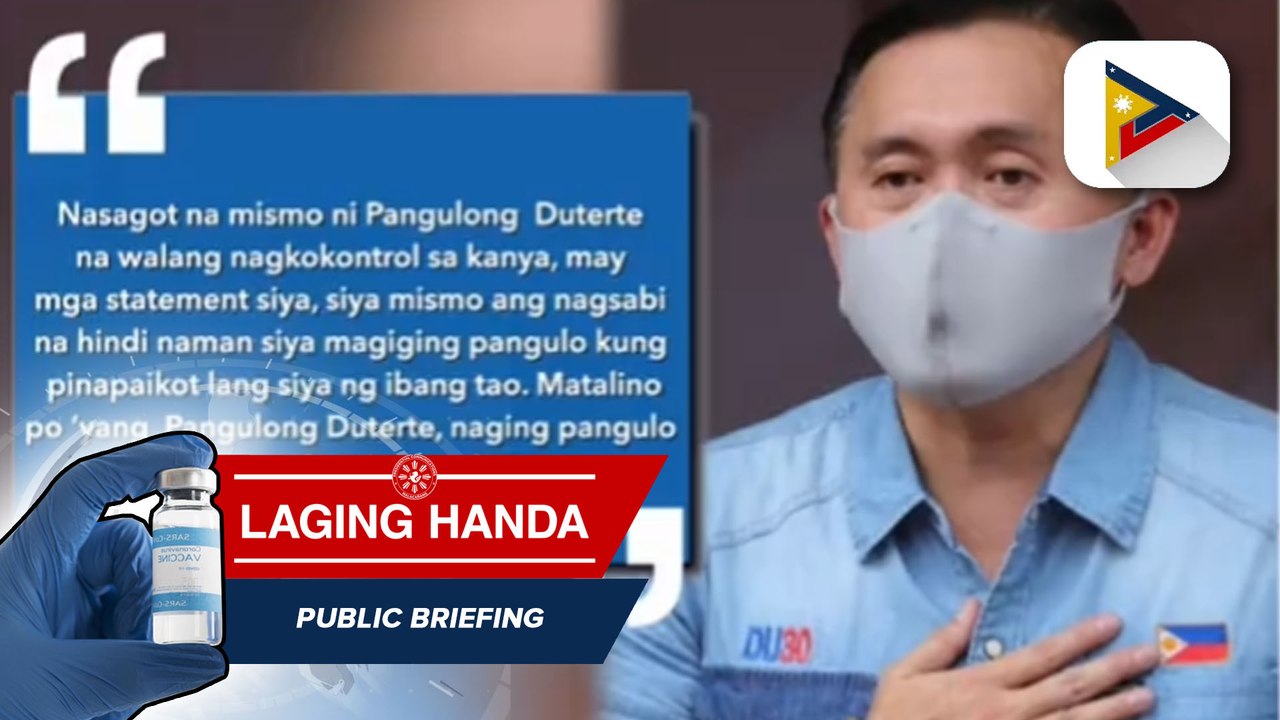 Sec. Lorenzana, pinabulaanan ang ipinahayag ni Ret. Lt. Gen Parlade Jr. tungkol sa pagkontrol ni Sen. Bong Go sa mga desisyon ni Pangulong Duterte
