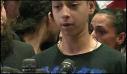 Tariq Abu Khdeir habló ante la prensa