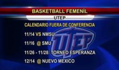UTEP WBB anuncia calendario fuera de conferencia