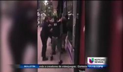 Hombre Muere en el momento de su arresto al no poder respirar.