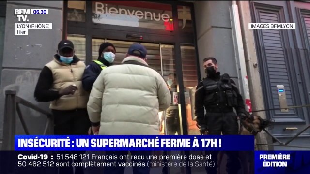 Face aux vols et aux bagarres, un supermarché lyonnais contraint de fermer à 17h