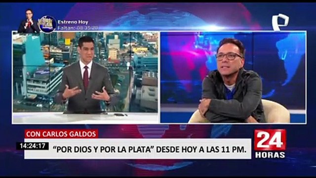 Carlos Galdós brinda más detalles sobre su nuevo programa Por Dios y Por la Plata