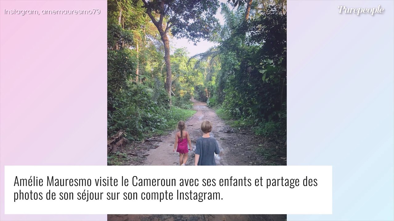 Amélie Mauresmo : Avec ses enfants, un séjour de rêve au Cameroun