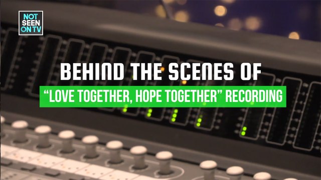 NSOTV: Behind the scenes of Love Together, Hope Together recording | GMA Christmas Station ID 2021
