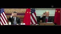 Çin Devlet Başkanı Şi ile ABD Başkanı Biden çevrim içi görüştü