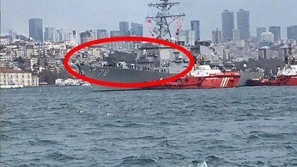 ABD askerleri Boğaz'dan geçtikleri sırada İstanbul'a hayran kaldı
