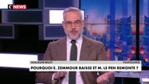 L'édito de Guillaume Bigot : «Pourquoi Éric Zemmour baisse et Marine Le Pen remonte ?»»