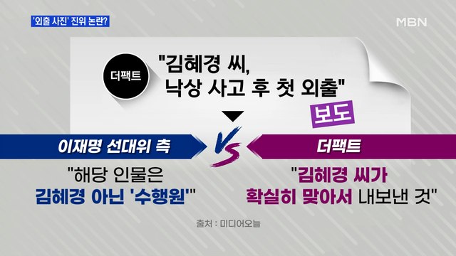 [MBN 프레스룸] '외출 사진' 진위 논란?