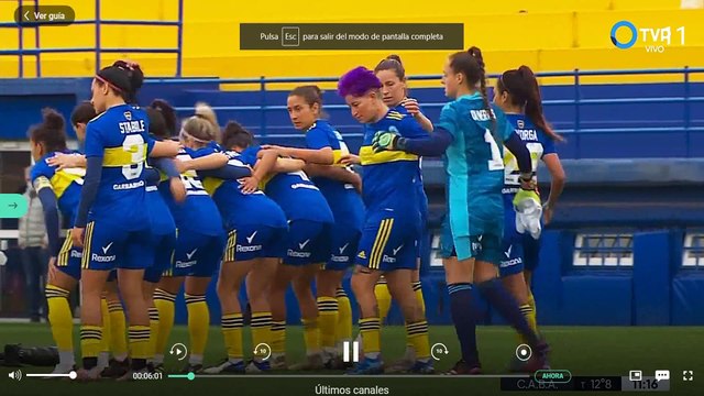 Futbol Femenino 2021: Boca 1 - 1 Racing (Primer Tiempo)