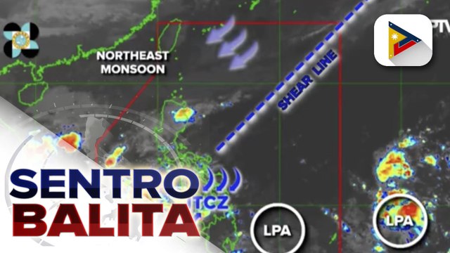 PTV INFO WEATHER: Dalawang LPA, binabantayan ng PAGASA; LPA sa loob ng PAR, mababa umano ang tsansa na maging bagyo