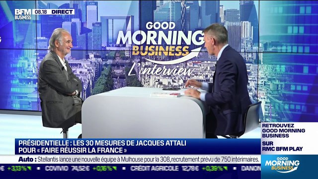 Jacques Attali (Ecrivain) : Présidentielle, les 30 mesures de Jacques Attali pour Faire réussir la France - 16/11