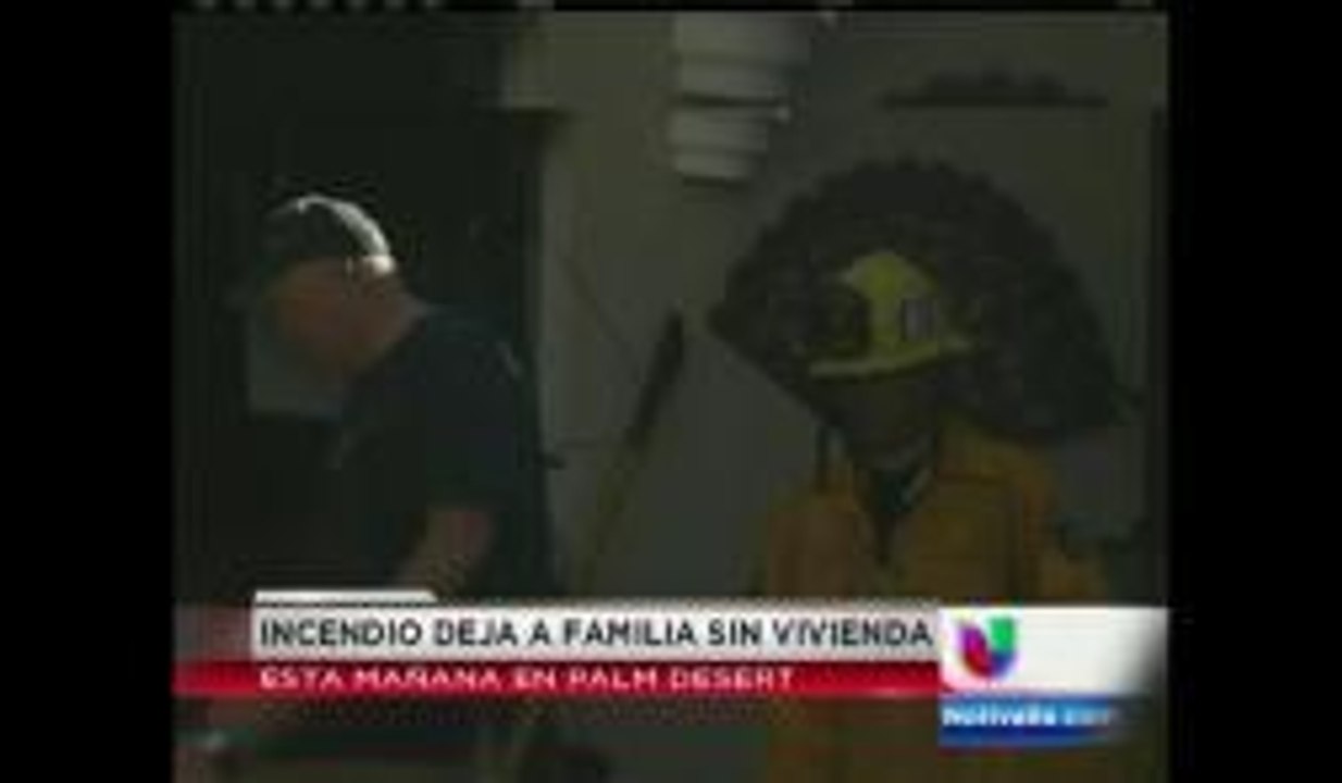 Incendio en Palm Desert