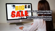 Wat is de rechtvaardiging achter uw site?