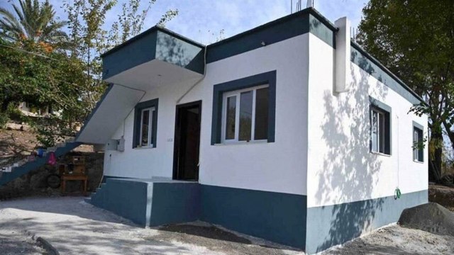 Osmaniye’de evleri yanan ailelere yeni evleri teslim edildi