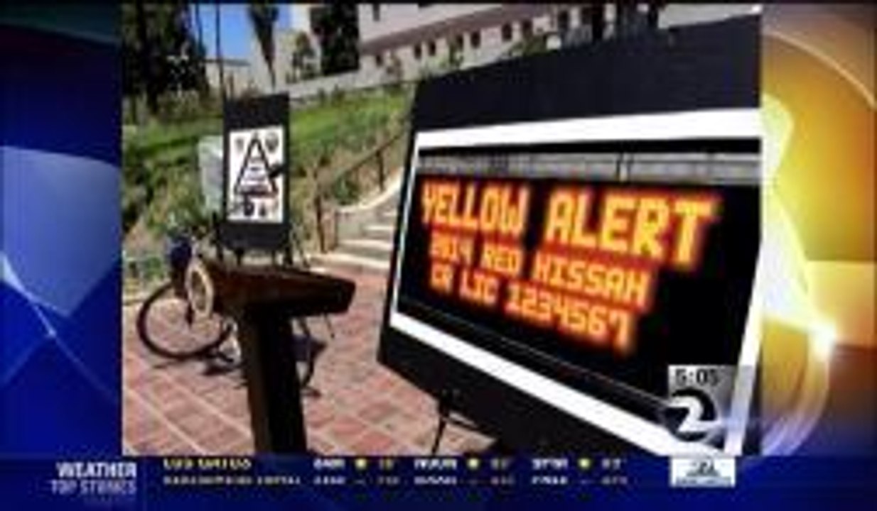 New Yellow Alert Proposed