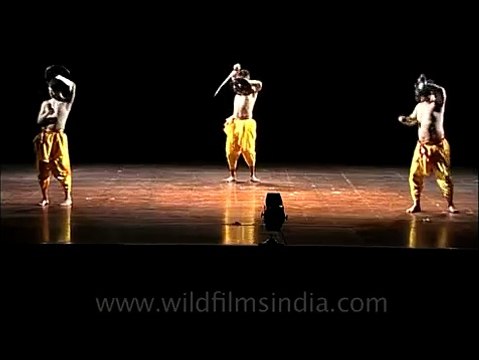 Thang-ta - the martial dance of the Manipuris