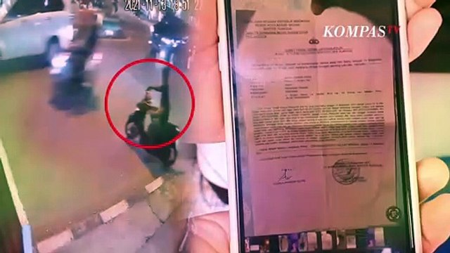 Hitungan Detik, Seorang Maling Berhasil Bawa Kabur Sepeda Motor dan Terekam CCTV
