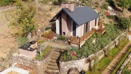 Son dakika haberi | Amerika'dan köyüne döndü, ekoturizme dağ evi kazandırdı