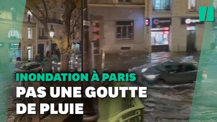 Les images du débordement surprise du canal Saint-Martin à Paris