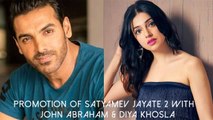 Promotion Of Satyamev Jayate 2 With John Abraham & Diya Khosla