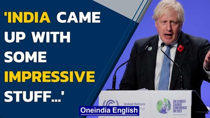 Download Video: UK PM Boris Johnson says India's commitments to decarbonise the economy are real | Oneindia News