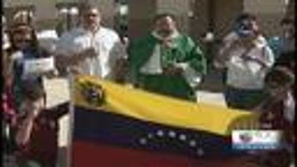 Comunidad venezolana pide por la paz de su país