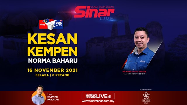 [LIVE] PRN Melaka: Kesan kempen norma baharu