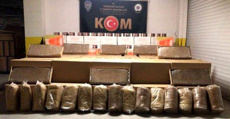 Eskişehir'in en büyük kaçak tütün operasyonu