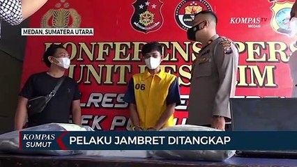 Ini Pelaku Jambret yang Seret Korbannya di Medan