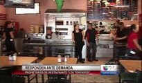 Restaurante responde a las exigencias de un grupo de discapacitados