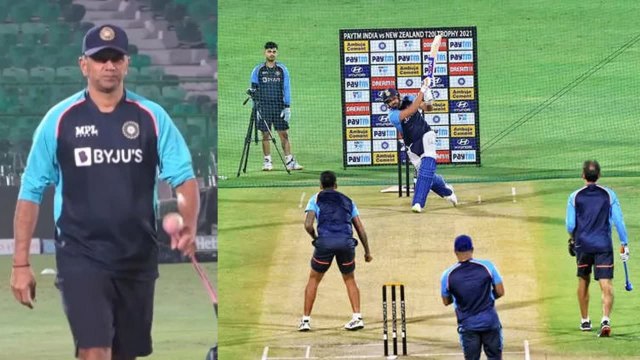 IND VS NZ 2021 : నెట్స్ లో చెమటోడ్చుతున్న Team India || Oneindia Telugu