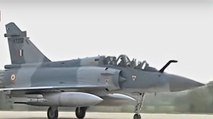 Air Show: Mirage 2000 landing on Purvanchal Expressway