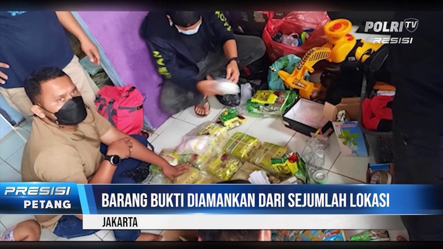Satresnarkoba Polres Metro Jakpus Gagalkan Peredaran Narkoba dari 3 Lokasi
